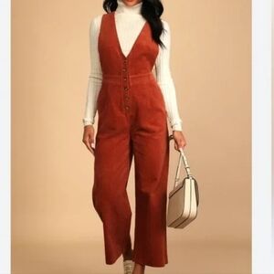 Lulu's Brown Jumpsuit